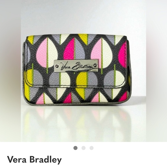 Vera Bradley Moon Drops Cardholder - Picture 4 of 5